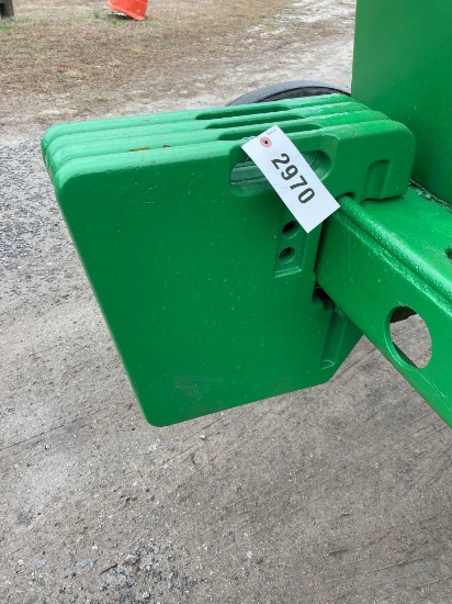 (4) JOHN DEERE TRACTOR WEIGHTS