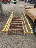 STEEL STAIRS W/ HAND RAILS 8' LONG...