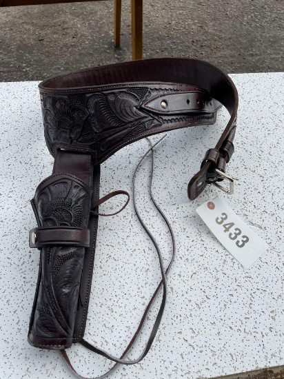 Leather Holster & Belt