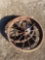 (2) METAL WAGON WHEELS