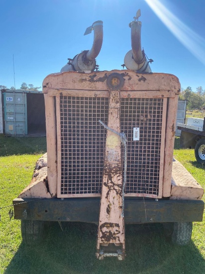 Industrial Detroit Motor with air compressor Ser # 87137 U75 550