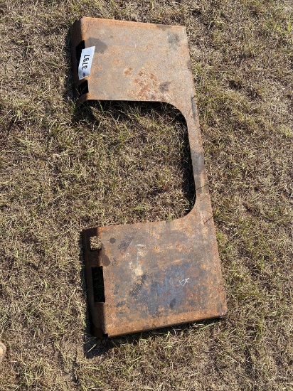 Skid Steer Weld on Plate