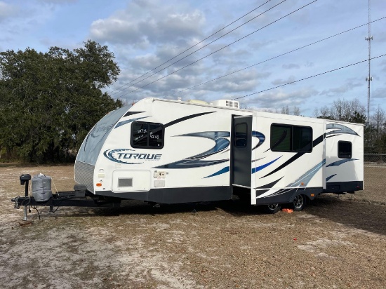 Torque Toy Hauler Camper
