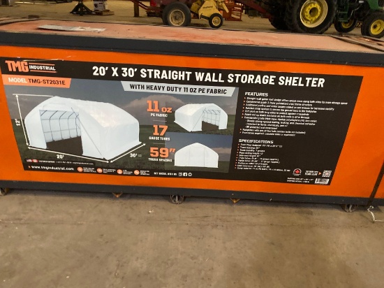 STRAIGHT WALL STORAGE SHELTER TMG-ST2031E