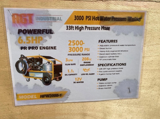 HOT WATER PRESSURE WASHER