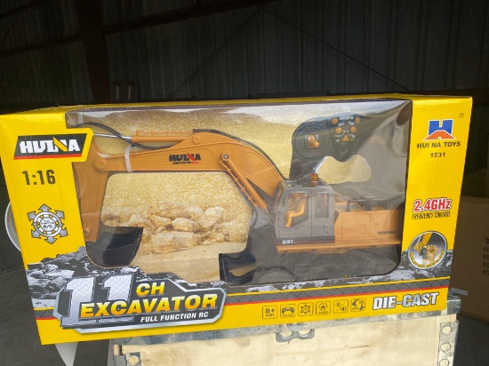 ALLOY REMOTE CONTROLLED EXCAVATOR TOY 1531