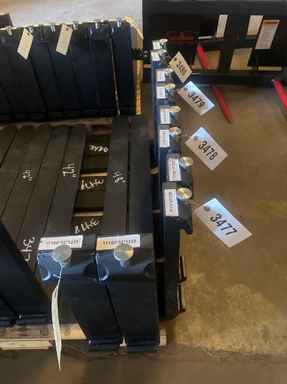 1T FORKLIFT FORK 48 INCHES