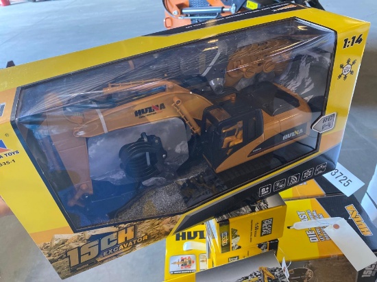 ALLOY REMOTE CONTROLLED EXCAVATOR TOY 1531-1