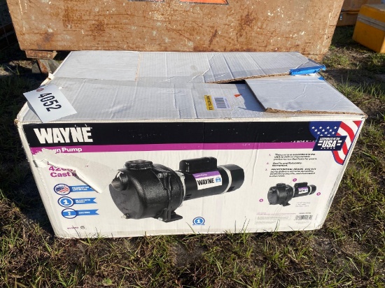 WAYNE SPRINKLER PUMP