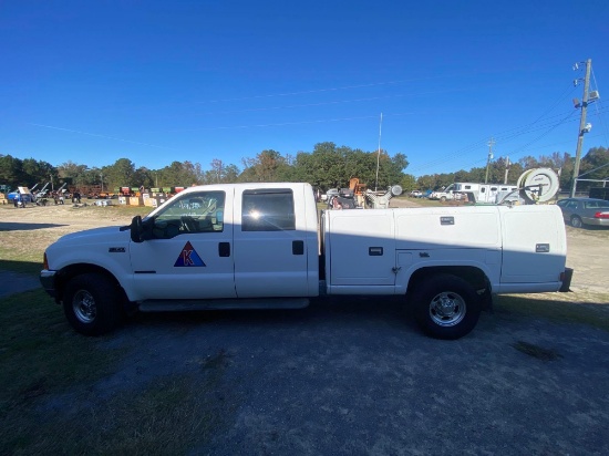 2001 FORD F350 SERVICE TRUCK