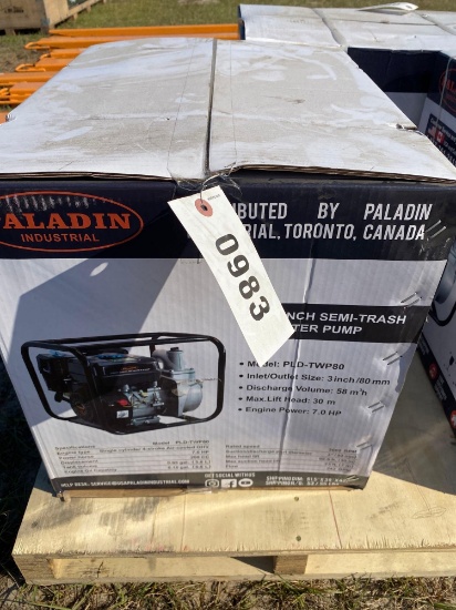 TRASH WATER PUMP