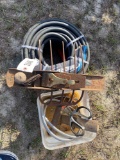 MISC LOT RAKE HEAD HOSE SHEARS