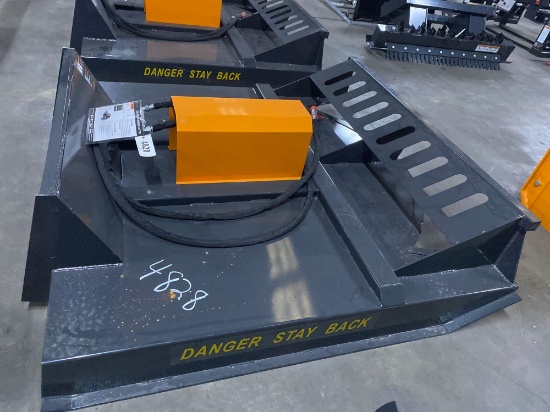 SKID STEER BRUSH CUTTER ATTACHMENT BC-13-72W