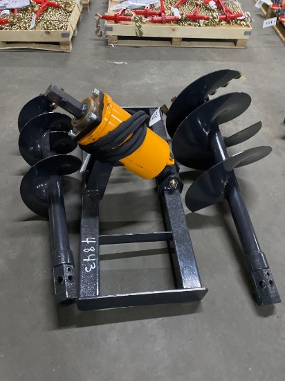 SKID STEER AUGER DRIVE & BIT ATTACHMENT ADB-13-1218R