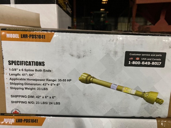 DRIVE SHAFT - 1041 LHR-PDS1041