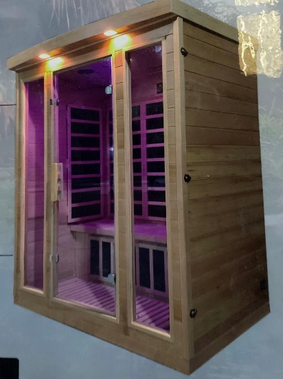 THREE PERSON INDOOR INFRARED SAUNA ROOM LHR-LSN30