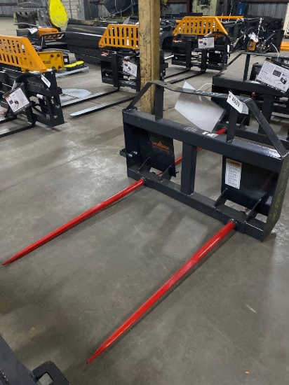 SKID STEER BALE SPEAR