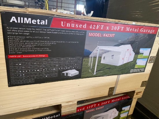 METAL STORAGE SHED