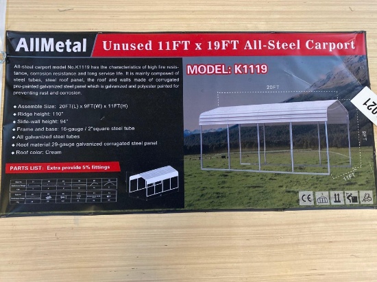 ALL STEEL CARPORT