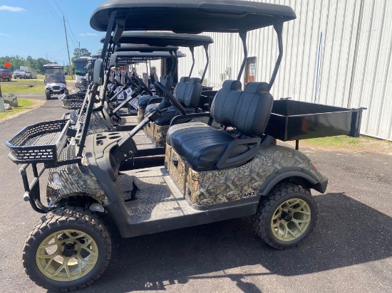 NEW KODIAK "APEX" ELECTRIC UTILITY CART / FARM BUGGY LITHIUM BATTERY / MOSSY OAK WRAP / FRONT METAL