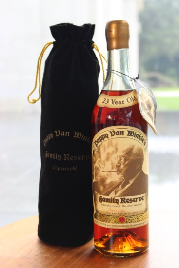 Number 10 Bottle of 23 - year Pappy Van Winkle