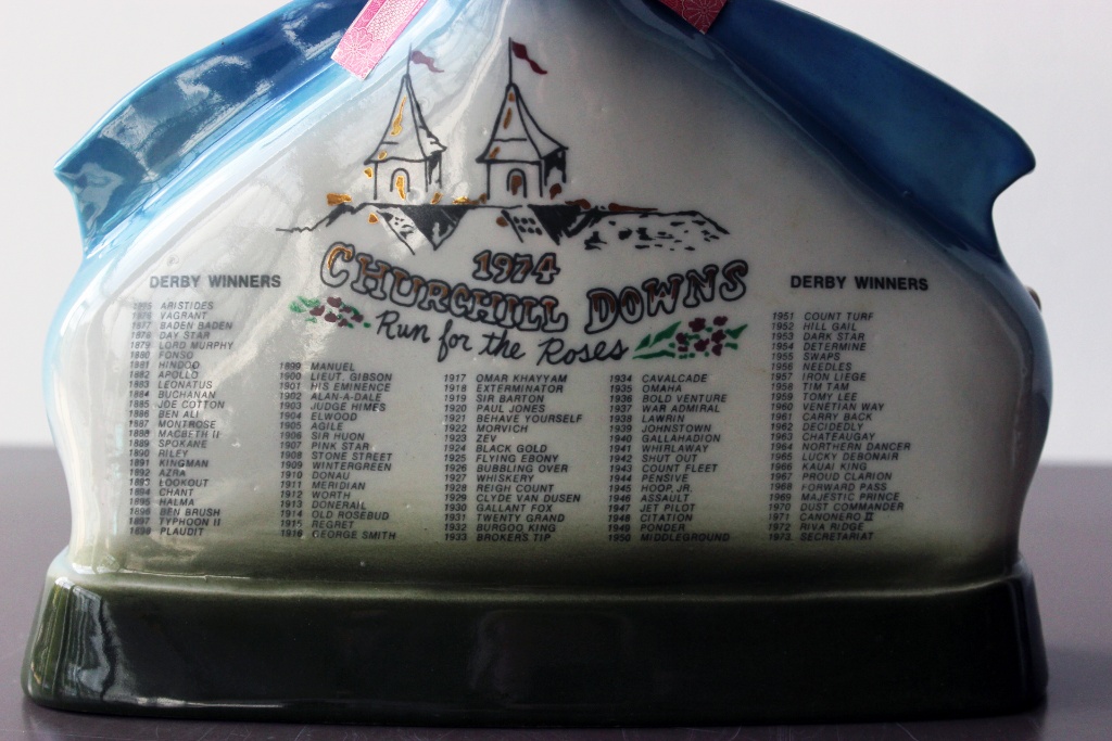 Jim Beam Kentucky Derby 100th Anniversary Decanter Art Antiques Collectibles Collectibles Barware Breweriana Beer Collectibles Online Auctions Proxibid
