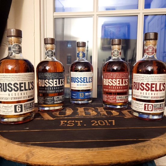 Russell's Reserve Five Bottle Set
