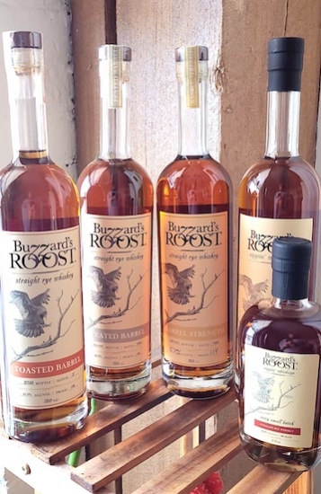 Buzzard's Roost Set (Five Bottles)