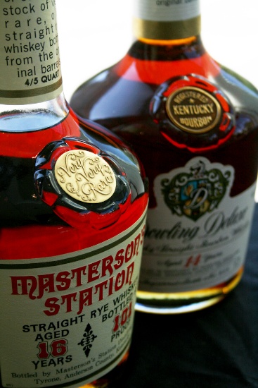 Dowling Deluxe 14 and Masterson's Station Straight Rye Whiskey 16  (both bottled in the 70's)