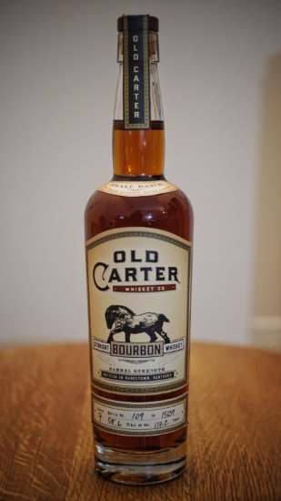 LIVE AUCTION ITEM - Old Carter "Small Batch Bourbon" Batch #7