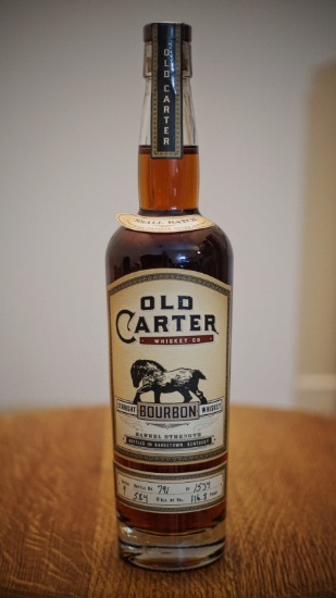LIVE AUCTION ITEM - Old Carter "Small Batch Bourbon" Batch #9