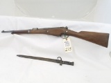 Berthier Mannlicher Mod 1892 Carbine w/Bayonet