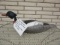 Drake Merganser Decoy painted by Donna Tonelli, the Author of 