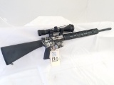 Black Rain Ordinance AR15 204cal w/skull paint s/nBRO24433 - custom build