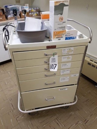 Medication Dispenser Cart