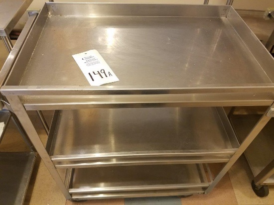 Stainless 3 Tiered Cart