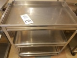 Stainless 3 Tiered Cart