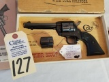 Mfg 1962 Colt Single Act. Frontier Scout  Revolver 22 L.R. 22 mag, Serial #