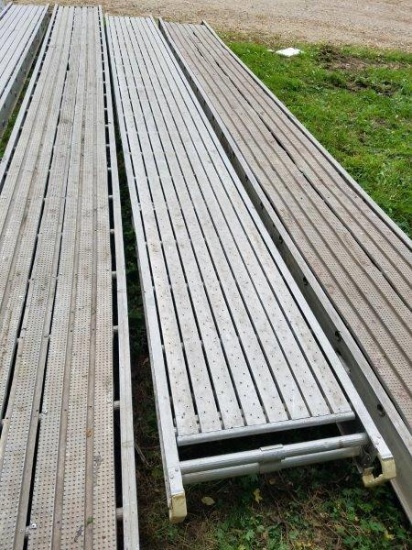 Aluminum Scaffold Plank 20ft L x 24in W 500lb