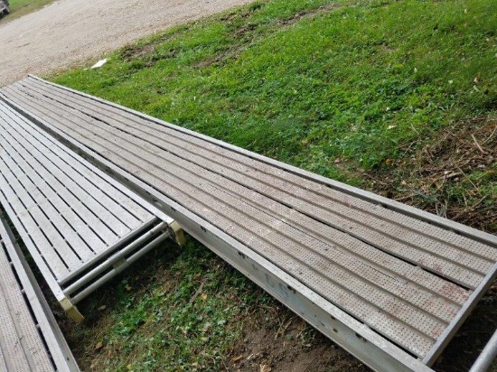 Aluminum Scaffold Plank 24ft L x 24in W 500lb