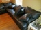 The Henredon Leather Co Large Sectional Leather Sofa