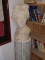 Greek Bust on Cast Ceramic Pedestal