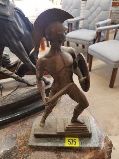 Bronze Sculpture “The Trojan” by D. R. Rushing