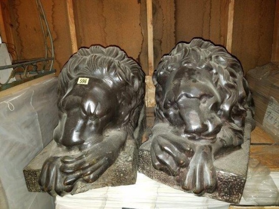 “The Conova Lions” by Antonio Conova – Large Cast Pr Bronze Lions