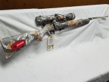 Savage M93 17HMR Snow Camo Rifle