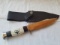 Hen & Rooster Custom-made Hunting Knife