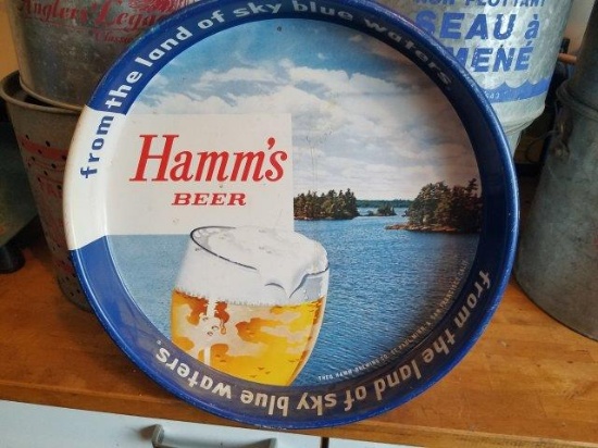 Hamm’s “Land of Sky Blue Water” Beer Tray