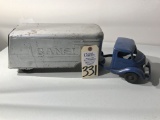 Vintage Kingsbury Toys Transit Truck & Trailer