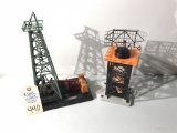 Vintage Lionel No.455 Oil Derrick & No.197 Radar Tower