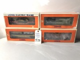 4 Pc. Lot of Lionel Flat Cars & Caboose
